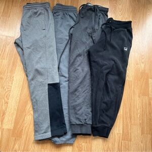 4 Gray and Black Jogger Pants bundle 10